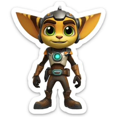 Ratchet and Clank sticker