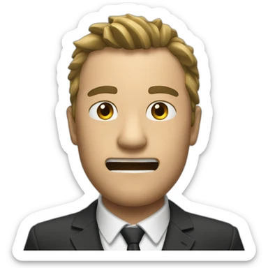 neo dodging bullets sticker