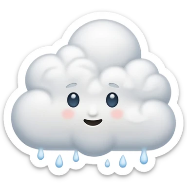 poudre blanche sticker