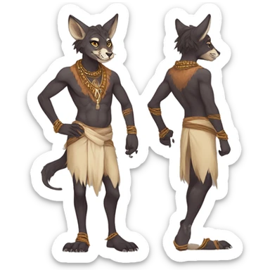 Anthro Vernid by LiLaiRa full body sticker