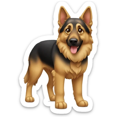 berger allemand sticker