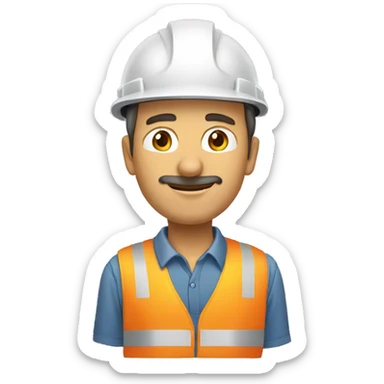 hombre 35 años ingeniero de software  sticker