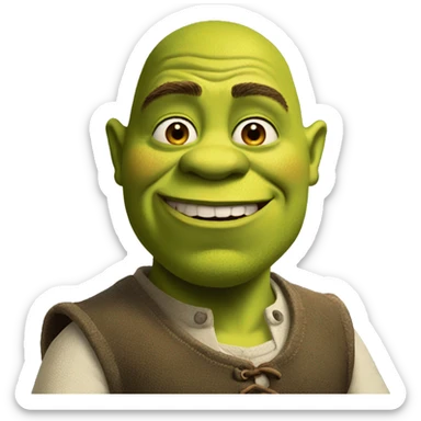 shrek sticker