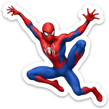 Spider-Man superhero sticker