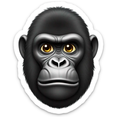 gorille qui pète sticker