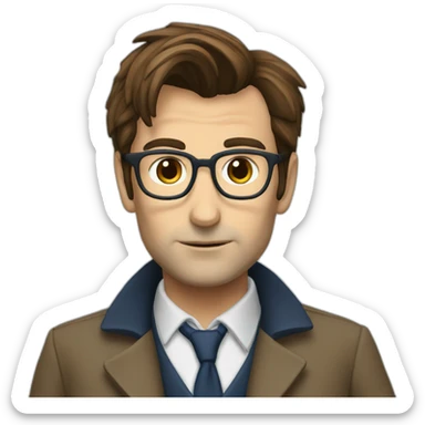 10th doctor sticker