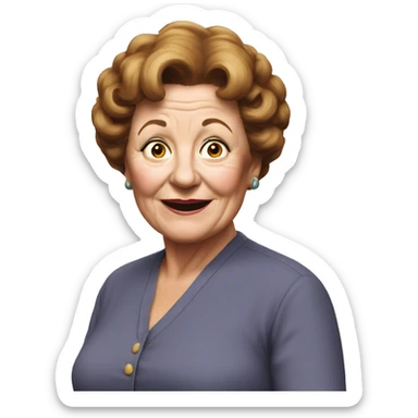 pam ferris aunt marge sticker