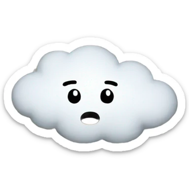 idea cloud sticker
