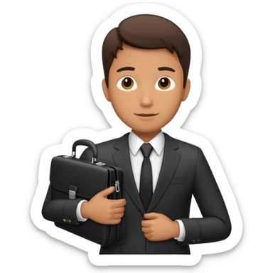 manages assets for clients sticker