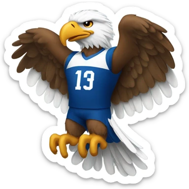 Eagles, jersey sticker