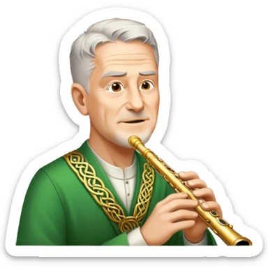 Irish Musician sticker