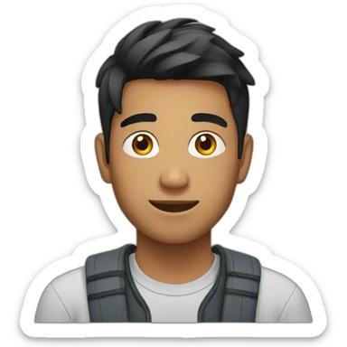 24 year old Nepali boy sticker