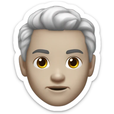 Young kratos god of war 3 sticker