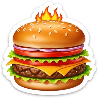 Whopper is prohibited sticker