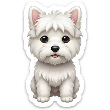 emojis.com white-terrier-full-body-photo sticker