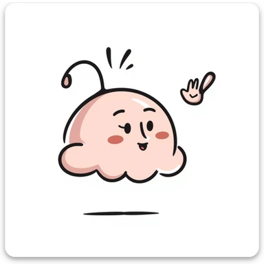 playful rose gold emoji hand drawn doodle sticker