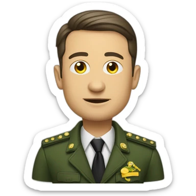 Zelensky asks sticker