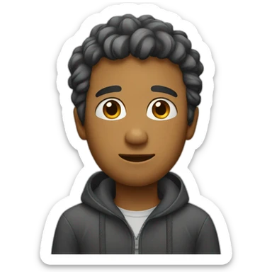 empathetic man sticker