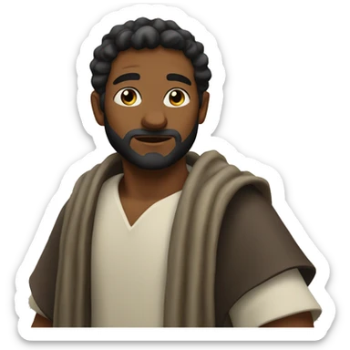 God is my shepherd  sticker