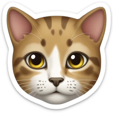 cat gradé sergent francais sticker