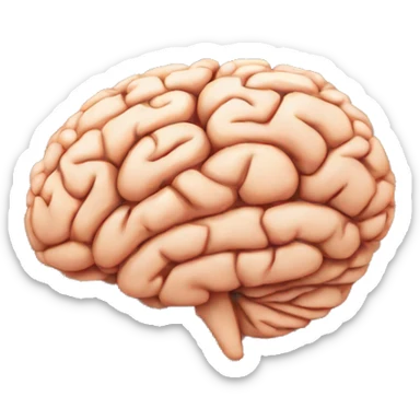Brain sticker