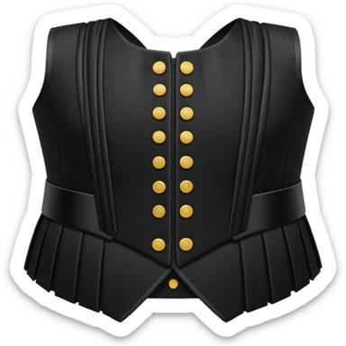Cummerbund sticker