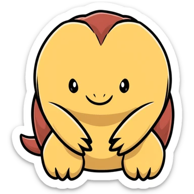 Knuckles the Echidna face from Sonic the Hedgehog sticker