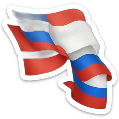 flag of free Russia sticker