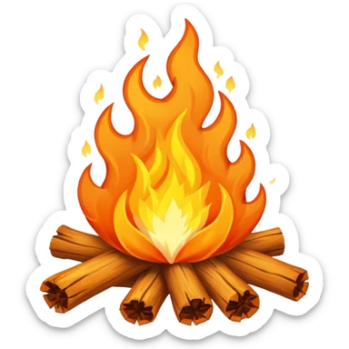 Bonfire sticker