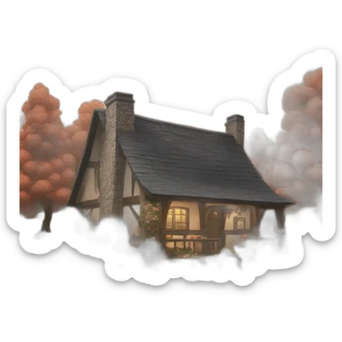 cottage core aesthetic sticker