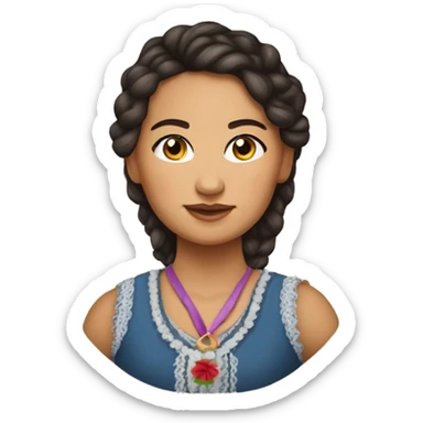 Gypsy-Rose-Alcida-Blanchard-Anderson is an American Munchausen survivor. She rose to worldwide prominence when she  sticker