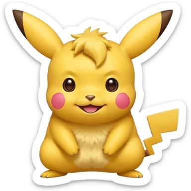 Pikachu sticker