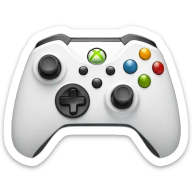 videogame controler xbox sticker