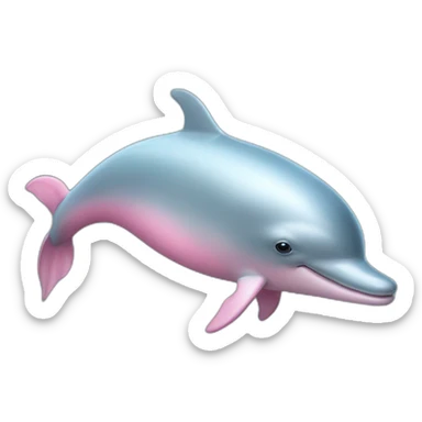 Amazon Pink River Dolphin sticker