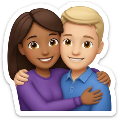 Cute Couple Love sticker