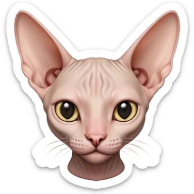 Sphinx cat sticker