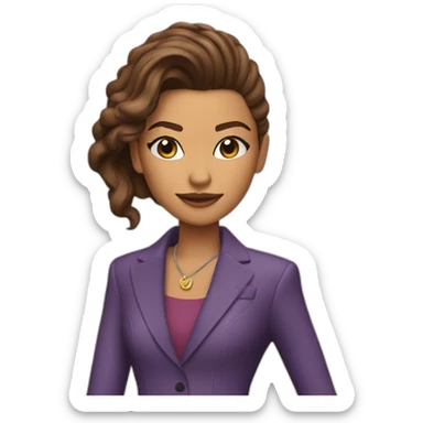 Zendaya boss sticker