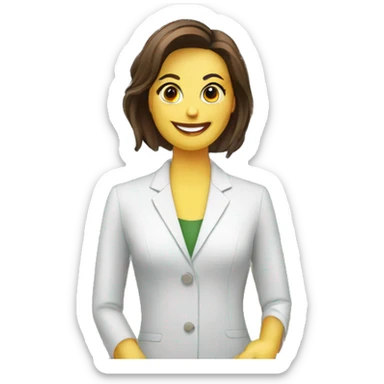 Make a realtor infront of a home sticker