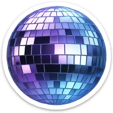 disco ball sticker