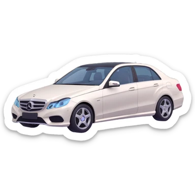 Mercedes-Benz E-Class W214 sticker