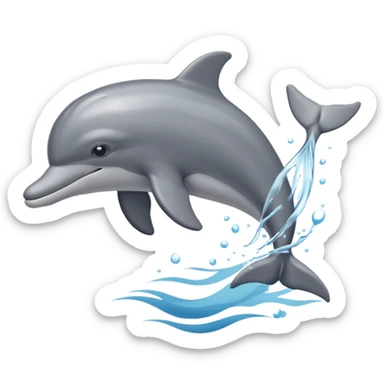 dolphinm sticker