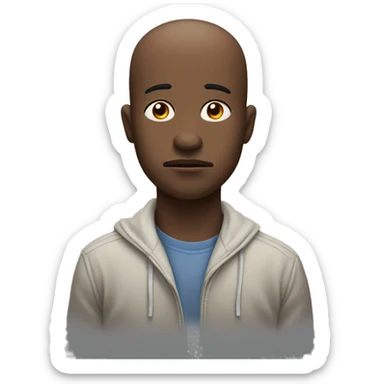 Concerned Emoji ￼￼ sticker