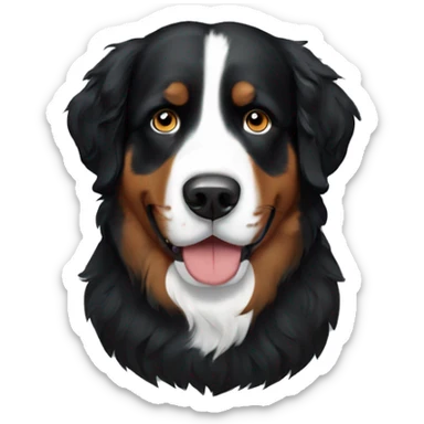 Bernese mountain dog sticker