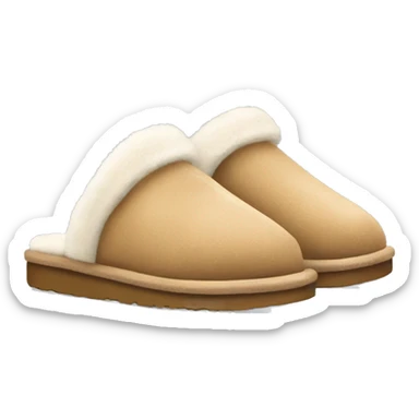 UGG slippers  sticker