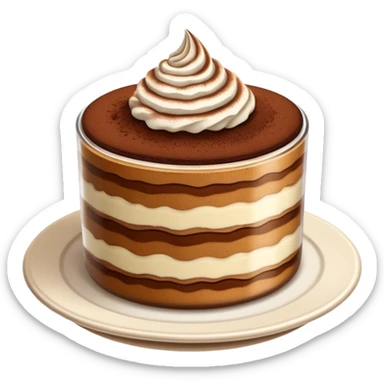 Tiramisu sticker