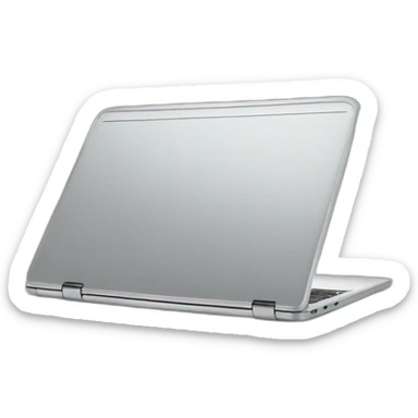 a laptop in which a website is opened  sticker