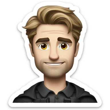 Rob Pattinson the batman  sticker
