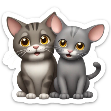 Tom and Jerry  sticker