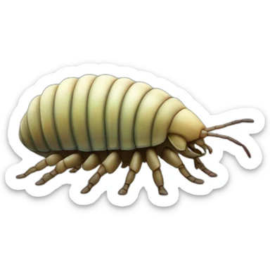 party isopod  sticker