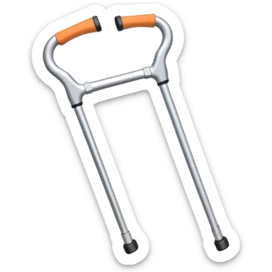 Forearm Crutches sticker